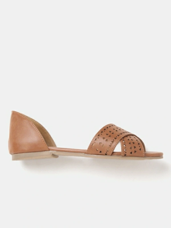 Dressberry Women Tan Flats - Tan, 3
