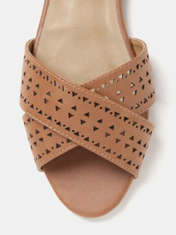 Dressberry Women Tan Flats - Tan, 3