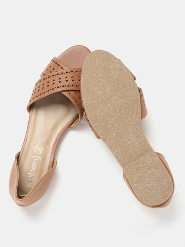 Dressberry Women Tan Flats - Tan, 3