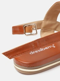Dressberry Women Tan Flats - 4, Tan