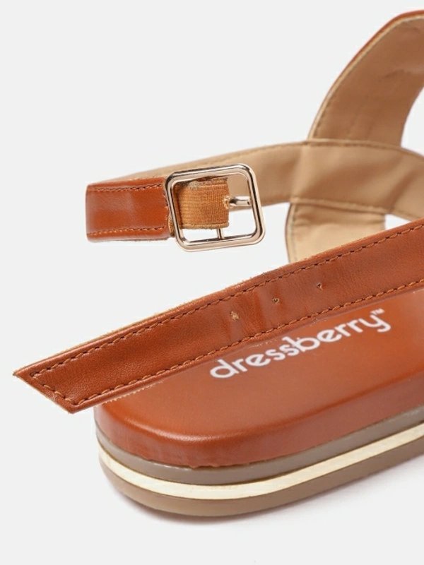 Dressberry Women Tan Flats - 5, Tan