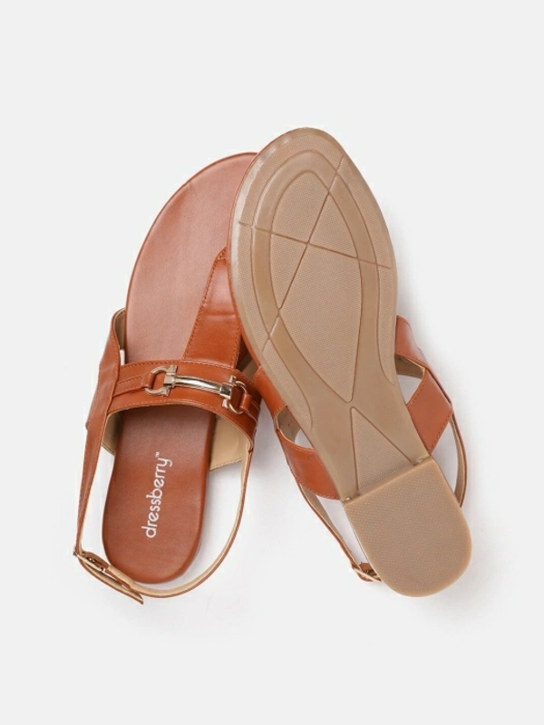 Dressberry Women Tan Flats - 5, Tan