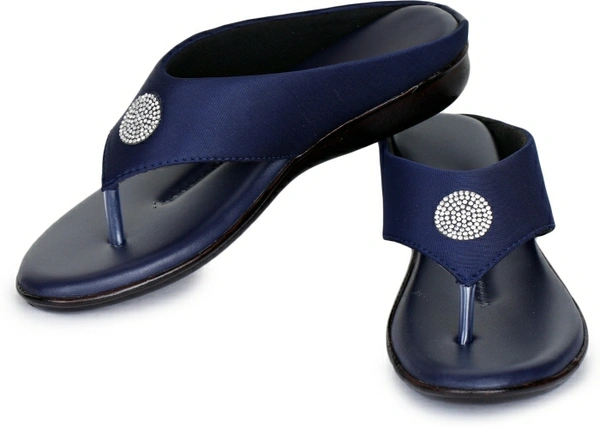 ShoeNstring Women Blue Flats - Blue 💙, 3
