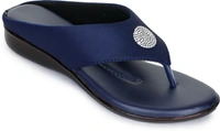 ShoeNstring Women Blue Flats - Blue 💙, 5