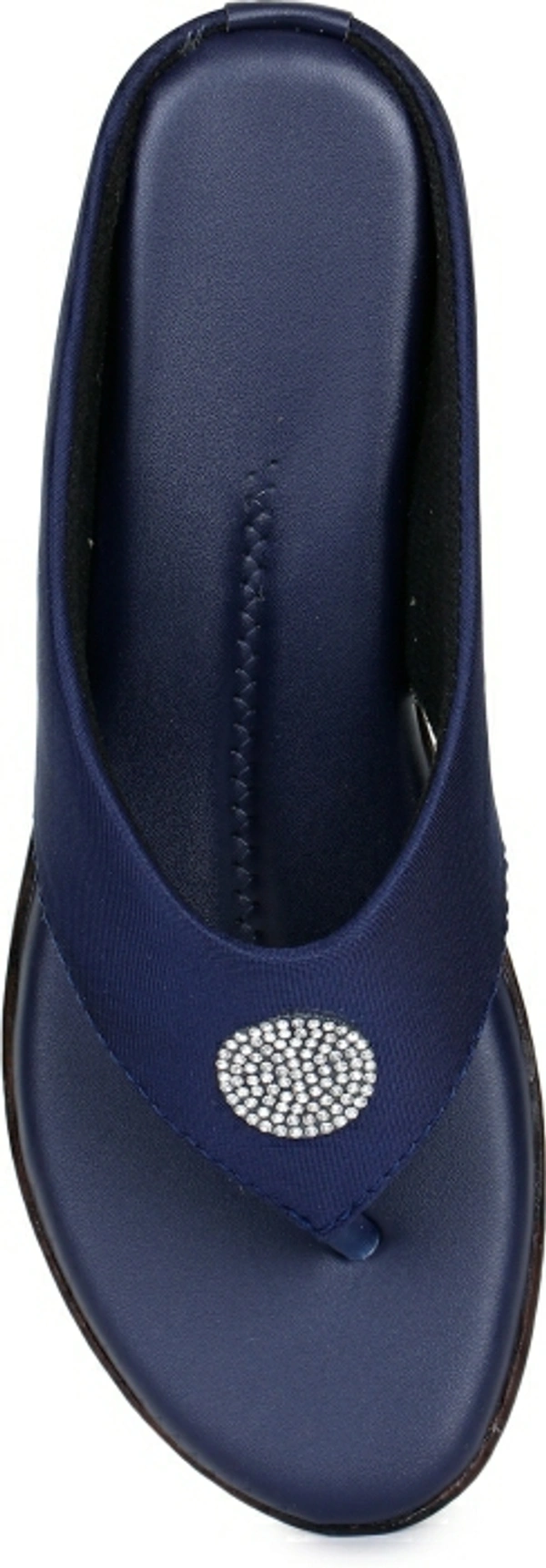 ShoeNstring Women Blue Flats - Blue 💙, 5