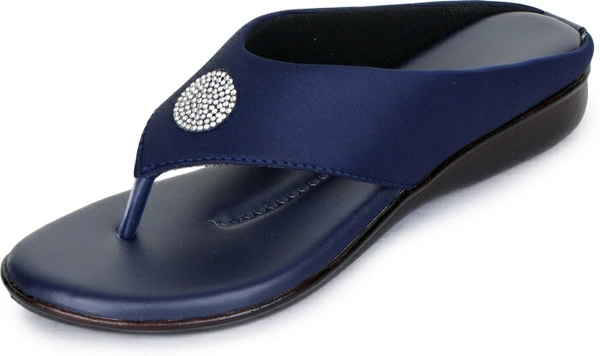 ShoeNstring Women Blue Flats - Blue 💙, 9