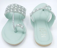 NH2 Women Green Flats - 6, Sea Green 💚