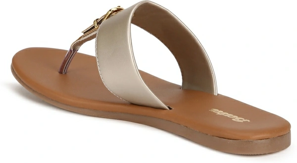 Bata Women Beige Flats - Beige, 6