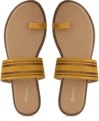 Bata Women Beige Flats - Beige, 5