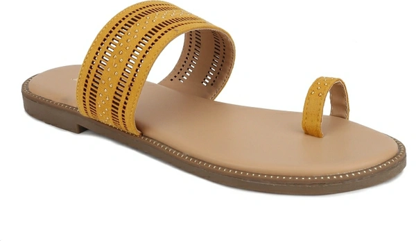 Bata Women Beige Flats - Beige, 7