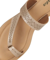 Bata Women Beige Flats - Beige, 4