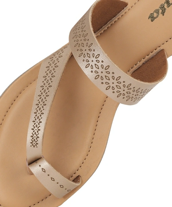 Bata Women Beige Flats - Beige, 4