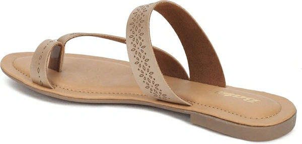 Bata Women Beige Flats - Beige, 5