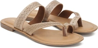 Bata Women Beige Flats - Beige, 5