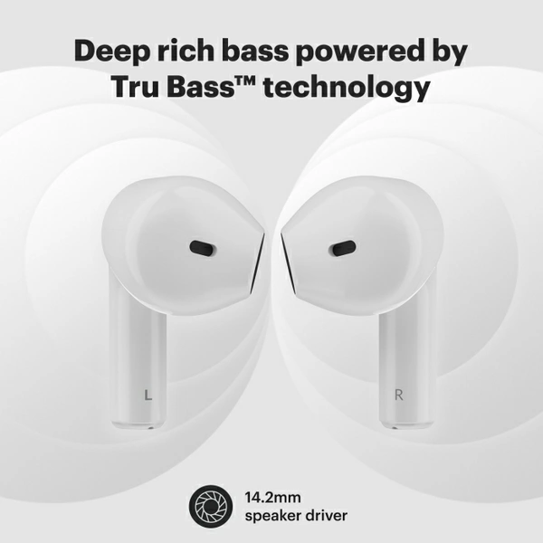 Noise Air Buds Mini Truly Wireless Bluetooth Headset - Pearl White 🤍