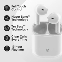 Noise Air Buds Mini Truly Wireless Bluetooth Headset - Pearl White 🤍