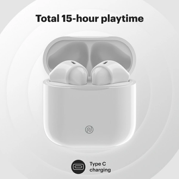 Noise Air Buds Mini Truly Wireless Bluetooth Headset - Pearl White 🤍