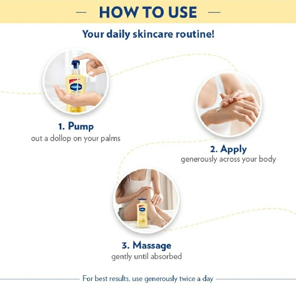 Vaseline Intensive Care Deep Moisture Body Lotion - 200 ML