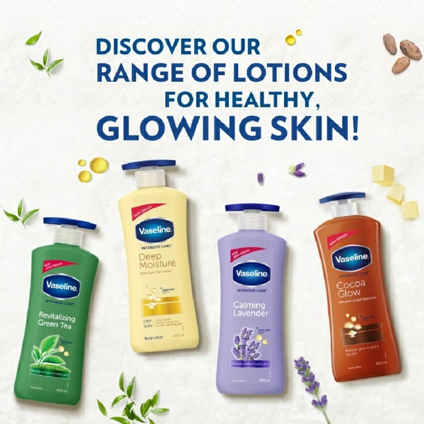Vaseline Intensive Care Deep Moisture Body Lotion - 600 ML