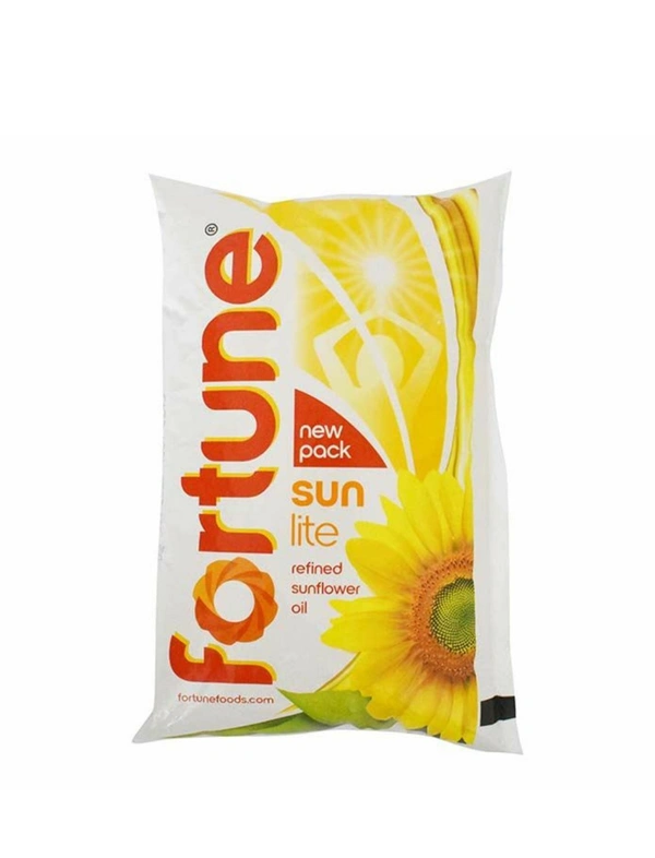 Fortune SunLite Refined Sunflower Oil - 1 L