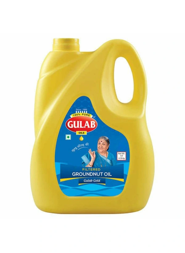 Gulab Filtered Groundnut Oil - 5 L