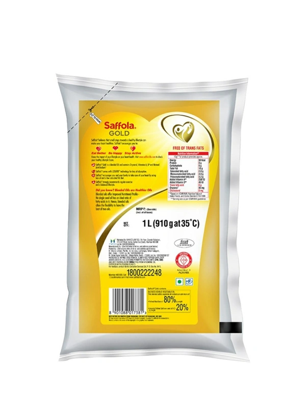 Saffola Gold Oil - 1 L