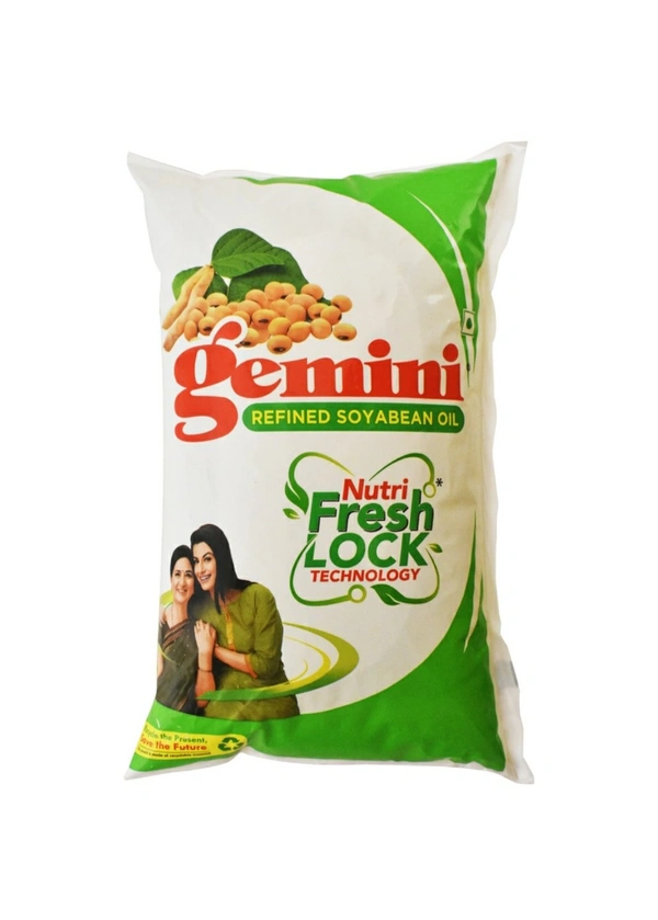 Gemini Refined Soyabean Oil - 1 L