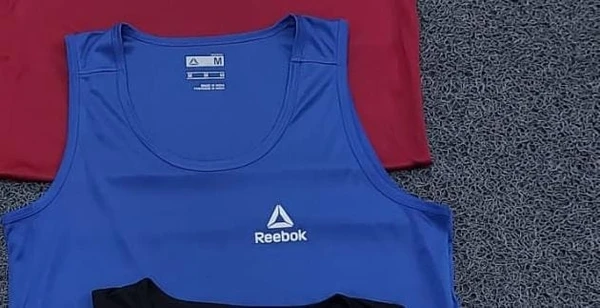 RB0501-Set Of 3 Pcs@110/Pc-Sports Drifit 2 Way Fabric Sando/Tank top/Vest-RB0501-UP14-S03-AIR - M-1, L-1, XL-1, Airforce