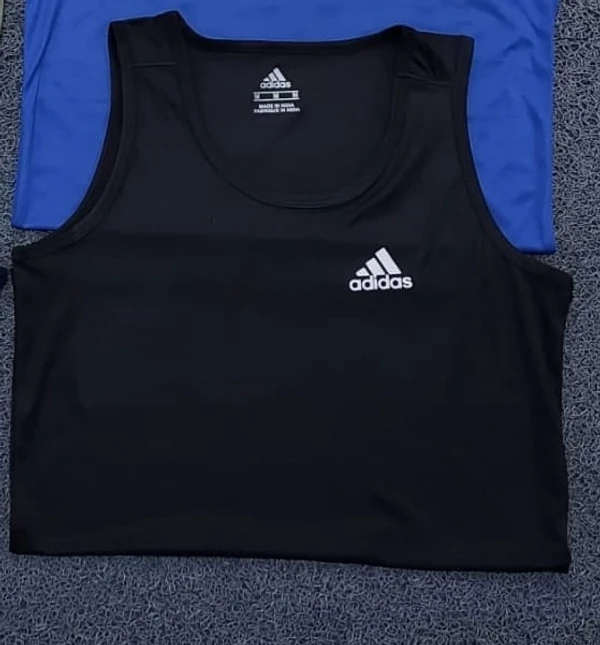 AD0501-Set Of 3 Pcs@110/Pc-Sports Drifit 2 Way Fabric Sando/Tank top/Vest-AD0501-UP14-S03-AIR - M-1, L-1, XL-1, Airforce