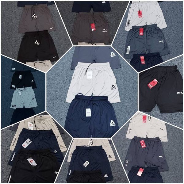 MX7501-Set Of 5 Pcs@163/Pc-Sports 4 Way Fabric Shorts/Nikkar/Half Pant-MX7501-AL26-MD-MC-30 - M, Mix (Assorted)