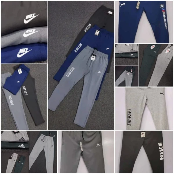 MX8501-Set Of 5 Pcs@189/Pc-Sports 2 Way Fabric Lower/Trackpant-MX8501-AL22-MD-MC-32 - L, Mix (Assorted)