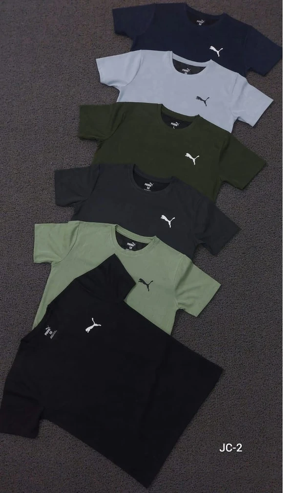 JC0002 Sports Reliance Drifit Jacquard Fabric Half Sleeves T-Shirts @160 Per Pc. - White - M L XL XXL(SET OF 4 PCS)