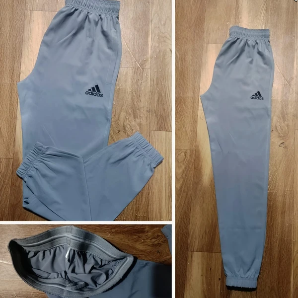 AD9501-Set Of 4 Pcs@231/Pc-Sports Imported NS lycra Fabric Designer Jogger-AD9501-AN13-S02-DGY - M-1, L-1, XL-1, XXL-1, Dark Grey