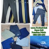 CR8501-Set Of 4 Pcs@247/Pc-Sports Imported Football Knit Fabric Lower-CR8501-AF23-S02-AIR - M-1, L-1, XL-1, XXL-1, Airforce