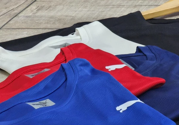 JC0002 Sports Reliance Drifit Jacquard Fabric Half Sleeves T-Shirts @160 Per Pc. - Royal Blue - M L XL XXL(SET OF 4PCS)