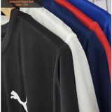 JC0002 Sports Reliance Drifit Jacquard Fabric Half Sleeves T-Shirts @160 Per Pc. - Navy Blue - M L XL(Set Of 3 Pcs)