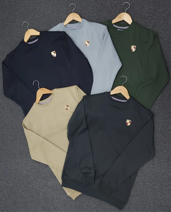 PM DRIFIT FLEECE Sweatshirt FOR MEN @340 Per Pcs. - Olive - M L XL XXL(Set Of 4Pcs)