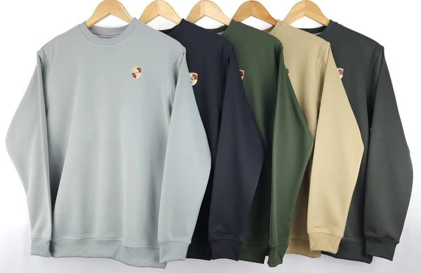 PM DRIFIT FLEECE Sweatshirt FOR MEN @340 Per Pcs. - Olive - M L XL XXL(Set Of 4Pcs)