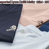 CR1001-Set Of 4 Pcs@171/Pc-Sports Drifit Matty Half Sleeves T-Shirt-CR1001-RM18-S02-NVB - M-1, L-1, XL-1, XXL-1, Navy Blue
