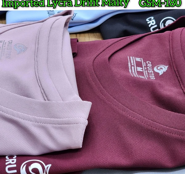 CR3001-Set Of 4 Pcs@187/Pc-Sports Drifit Matty Full Sleeves T-Shirt-CR3001-RM18-S02-PST - M-1, L-1, XL-1, XXL-1, Pista