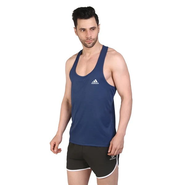 AD0502-Set Of 4 Pcs@110/Pc-Sports Drifit 2 Way Fabric Sando/Tank top/Gym Vest-AD0502-UP14-S02-WYN - M-1, L-1, XL-1, XXL-1, Wine