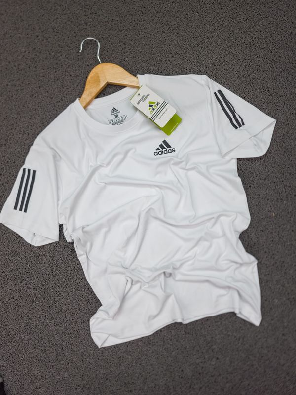 AD2002-Set Of 4 Pcs@145/Pc-Sports Drifit 2 Way Fabric Half Sleeves T-Shirt-AD2002-RP16-S02-LGY - M-1, L-1, XL-1, XXL-1, Light Grey