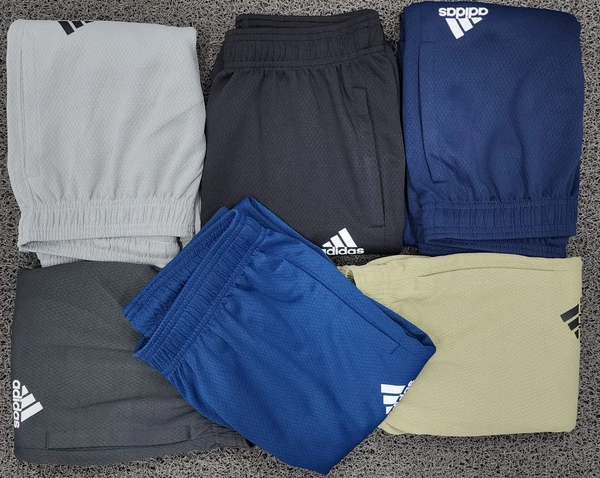 AD8501-Set Of 4 Pcs@247/Pc-Sports Imported Football Knit Fabric Lower-AD8501-AF23-S02-DGY - M-1, L-1, XL-1, XXL-1, Dark Grey