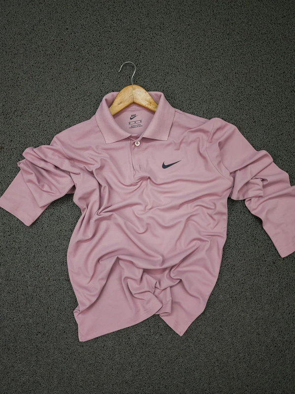 NK3001-Set Of 4 Pcs@230/Pc-Sports Drifit Matty Fabric Full Sleeves Polo T-Shirt-NK3001-CM18-S02-TGR - M-1, L-1, XL-1, XXL-1, Teal Green