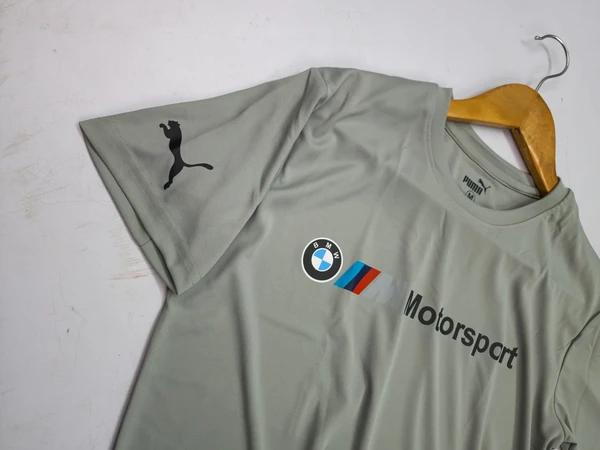 PM2003-Set Of 4 Pcs@145/Pc-Sports Drifit 2 Way Fabric Half Sleeves T-Shirt-PM2003-RP16-S02-SKB - M-1, L-1, XL-1, XXL-1, Sky Blue