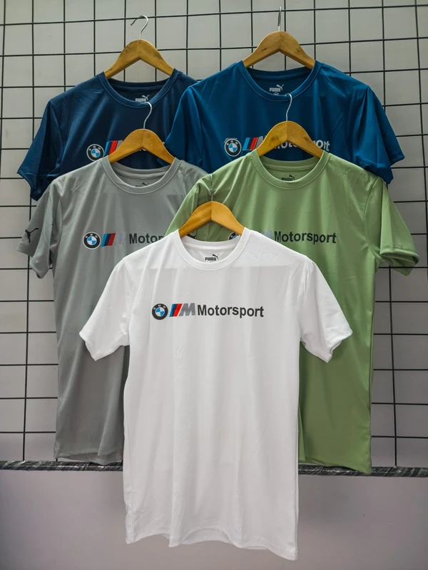 PM2003-Set Of 4 Pcs@145/Pc-Sports Drifit 2 Way Fabric Half Sleeves T-Shirt-PM2003-RP16-S02-PST - M-1, L-1, XL-1, XXL-1, Pista