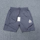 RB7503-Set Of 4 Pcs@130/Pc- Sports 2 Way Lycra Fabric Shorts-RB7503-A218-S02-DGY - M-1, L-1, XL-1, XXL-1, Dark Grey