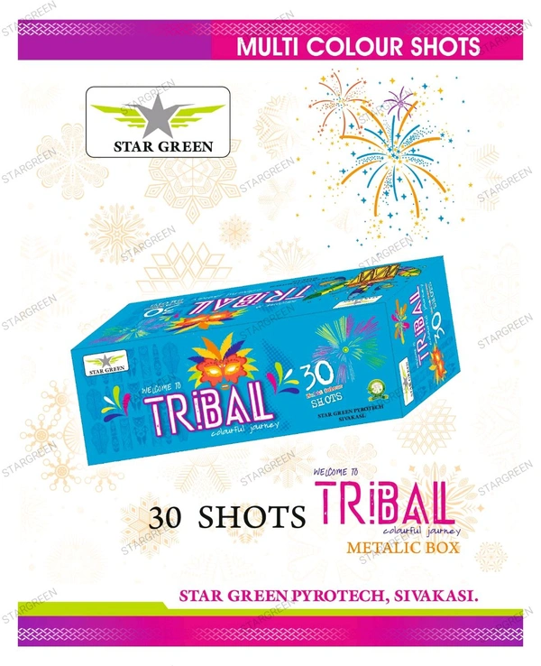 Tribal 30 multicolor Shots