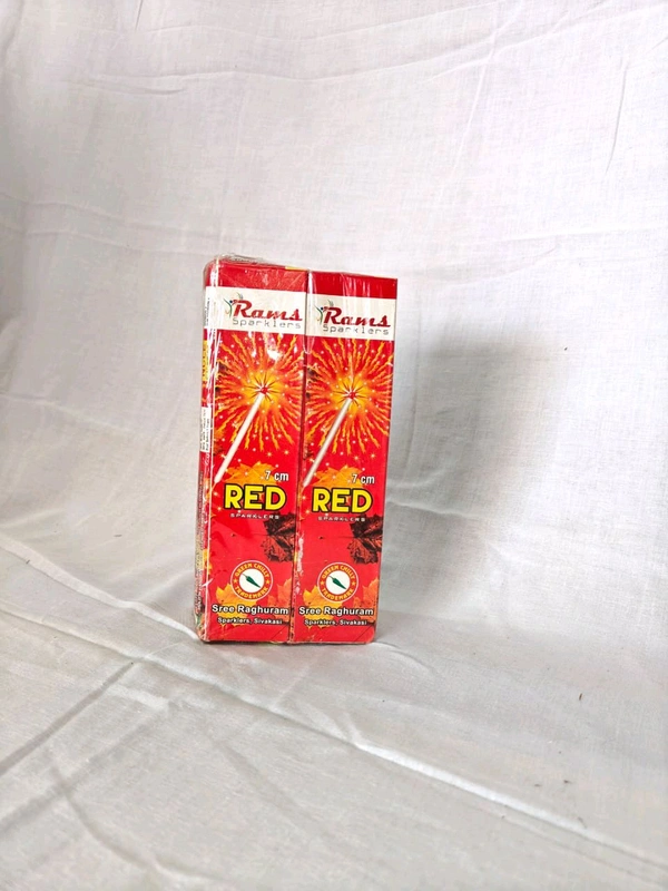 7 Cm Red Sparklers