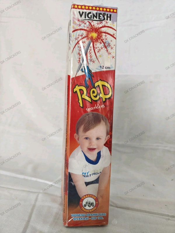 12 Cm Red Sparklers